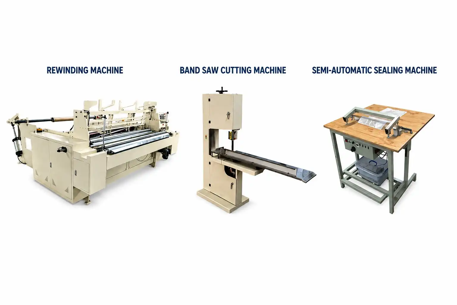 How much paper can the toilet paper rewinding machine equipment produce in a day?